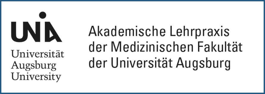 Hausarztpraxis Günzburg Weststadt Logo uni Augsburg